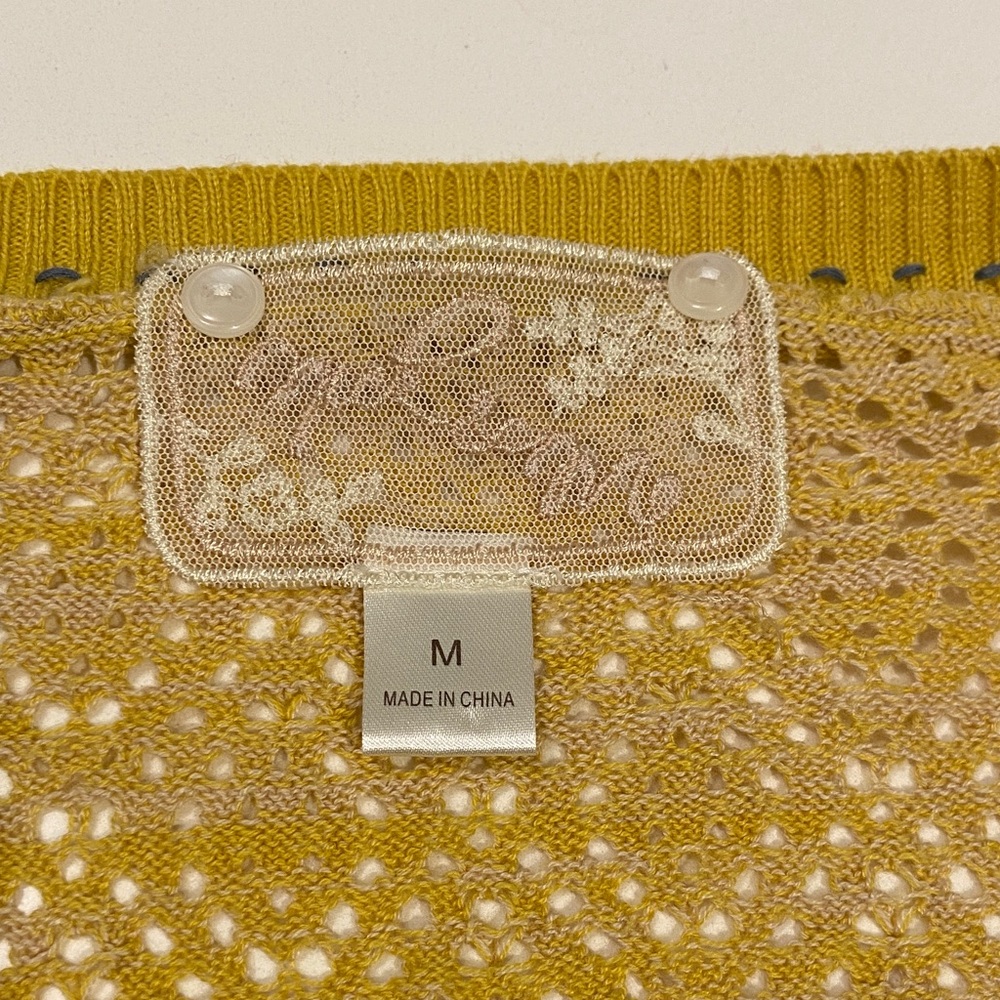 Nick & Mo Yellow Floral Cardigan - Picture 4 of 4